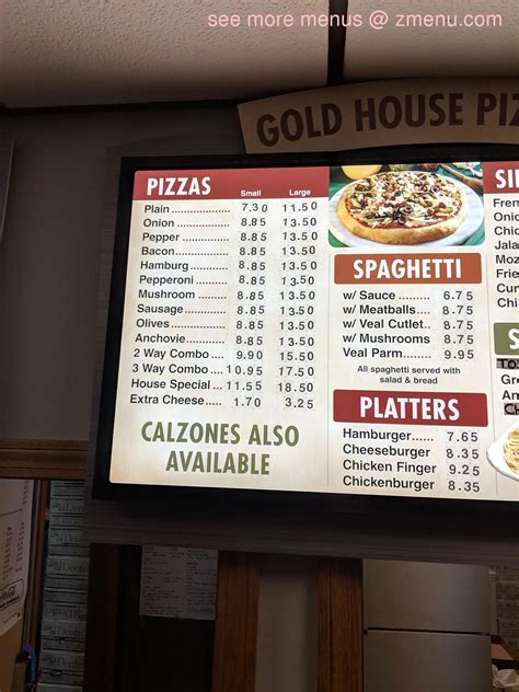 Get directions. . Gold house pizza berlin nh